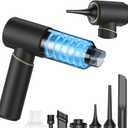 Handheld Vacuum Cordless 4-in-1  12KPa Suction Car Vacuum, 30Min Runtime, 75dB Quiet, Hand Vacuum 1.25Lbs Lightweight, USB-C Charging, Washable HEPA Filter for Car, Pet Hair, Home