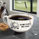 Funny Golfer Mug - Fathers Day Golf Gifts for Dad, Men, Husband, Unique Golf Gifts for Dad from Son Daughter, 16oz (Best Dad by Par)