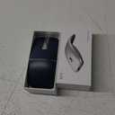 Bluetooth Arc Travel Mouse - BT & USB Wireless Dual Mode, Rechargeable Slim Rotatable Portable, 3-Speed DPI, Silent Computer Mouse for Microsoft Laptop PC Chromebook Tablet - Sapphire Blue