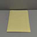 TOPS 7522 The Legal Pad Glue Top Pads, Legal/Wide, 8 1/2 x 11, Canary, 50 Sheets (Pack of 12)