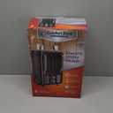 Comfort Zone 1500W Milkhouse Style Utility Space Heater  Portable Workshop & Garage Electric Heater with Adjustable Thermostat, 2 Heat Settings & Fan  All-Metal Housing & Safety Tip-Over Switch