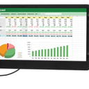 HELIX 11.6-In. Attachable Portable Laptop Monitor 