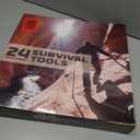 Gifts for Him Her Men Husband Dad Valentines Day - Survival Gear and Equipment 24 in 1, Survival Kits - Cool Fishing Hunting Camping Hiking Anniversary Birthday Gift for Man Teen Boy Boyfriend Women