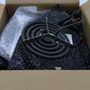 W10290350 W10290353 Porcelain Burner Drip Pan Bowls & MP22YA Electric Range Burner Element Unit Set by Cenipar-Compatible with Whirl-pool Frigi-daire Ama-na Range Oven/Stove