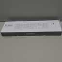 Wireless Keyboard and Mouse Combo - Full Size Slim Thin Wireless Keyboard Mouse with Numeric Keypad 2.4G Stable Connection Adjustable DPI - Rose Gold & White