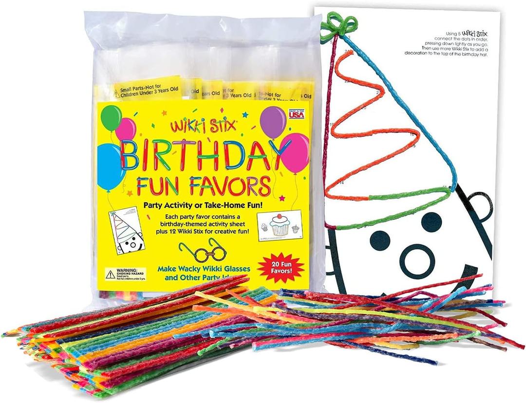 WikkiStix Birthday Fun Favors