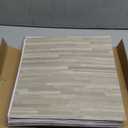 40 Sheet Vinyl Flooring 12x12 Peel and Stick Floor Tile Waterproof Clearance Vinyl Floor Tiles Striated Wood Self Adhesive Floor Tiles Sticky Laminate Flooring for Bathroom Kitchen Basement RV