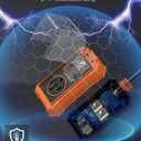 RV Surge Protector 50 Amp with Smart LED Display, 18000J Circuit Analyzer Waterproof with Auto Shutoff & Reset for High/Low Voltage, 50 Amp Rv Surge Protector for Camper, Travel Trailer