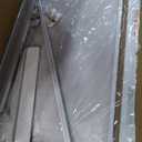 WAOWAO Clear Acrylic Baby Gate 29.52-47.24" Wide Indoor Pressure Mounted