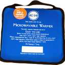 K&H Pet Products Microwavable Pet Bed Warmer, Multi-Purpose Heated Warming Pad for Cats and Dogs, Place Inside Any Pet's Favorite Bed, No Electricity Needed - 9 X 9in Blue