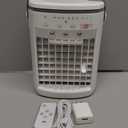 Portable Air Conditioner,Cooling Fan with 3 Speeds &3 Modes,2-8H Timer,1000ml Water Tank, Remote Control,4 in 1 Humidifier, Air Conditioner,Fan,Night Light,Evaporative Air Cooler for Home,Office