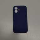 Miracase Compatible with iPhone 16 Case, [Soft Anti-Scratch Microfiber Lining], Compatible with MagSafe, Liquid Silicone Case Shockproof Drop Protection Phone Case for 16,Dark Blue