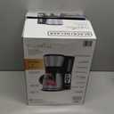 BLACK+DECKER 12 Cup Thermal Programmable Coffee Maker with Brew Strength and VORTEX Technology, Black/Steel, CM2046S