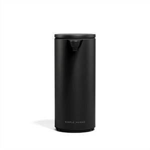 simplehuman 9 oz. Touch-Free Automatic Rechargeable Sensor Pump, Matte Black Stainless Steel, New