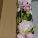 Pink Peonies Silk Flowers 2 Bouquets Pink Fake Peonies 14 Heads Faux Peony Flowers with Stems for Wedding Decoration Bride Bouquet Faux Flowers Crafts Floral Arrangement (Multi-Pink)