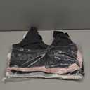 Fruit of the Loom Women's Built Up Tank Style Sports Bra Value Pack (42, Sand/White/Heather Grey/Black/Blush/Charcoal)