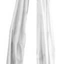 6 Ft Giant Red Velvet Bow for Christmas Tree, Big Christmas Decorations for Tree Topper, Window, Wall, Mantle, Indoor Home Xmas Decoration (One Size, White-2)