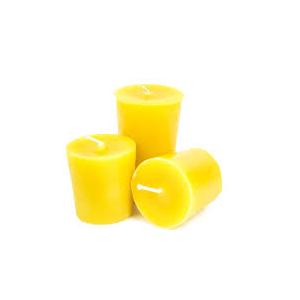 Natural Beeswax, Long-Burning Emergency Candles for Candle Lantern, 5 Pack