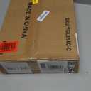 Jakyitvi 4-Tier Extra Height Stackable Closet Organizer  Foldable Storage Bins for Sweaters, Jeans, and Clothes  Sturdy Iron Mesh Shelves for Neat and Efficient Closet Storage  Black