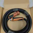 Giraffe Tools 10ft x 5/8" Garden Leader Hose, Heavy Duty Short Hose, Lightweight & Flexible Hybrid Water Hose with Swivel Handle & Male to Female Fittings