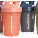 Smartshake Protein Shaker Bottle for Protein Mixes - 4 Pack - 13.5 oz | Leak Proof Shaker Cups for Protein Shakes | Blender Bottle Shaker | Protein Shaker Bottle Pack | BPA Free Shaker  Multicolor
