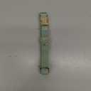 Soft Dog Collar with Metal Buckle Adjustable Durable Comfort Cotton Corduroy Collars for Small Medium Large Dogs Velvet Dog Collars,Green,Small (Small (Pack of 1))