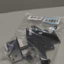 Self-Locking Gate Latch Heavy Duty Post Mount Automatic Gravity Lever Wood/PVC Fence Gate Lock with Fasteners Hardware,for Secure Pool |Yard | Garden, Steel,Black