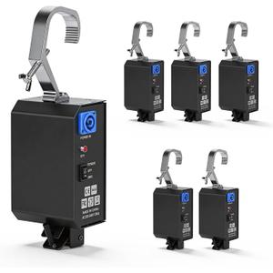 MOKA SFX DMX Kabuki Drop Effect Power Drop Machine Professional Stage Curtain Drop System for Theatrical Events, Concerts & TV Shows 6PCS/LOT