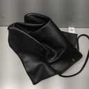 Women PU Solid Color Shoulder Bag Underarm Bag Top-Handle Bag Large Capacity for Travel Shopping Daily Use
