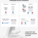 Anlmz 3 in 1 Charging Station for iPhone - Wireless Charger for Apple Products Multiple Devices - Charging Dock Stand for AirPods (for iPhone 17 16e 16 15 14 13 pro 12 11 X Max)