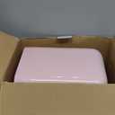 Mini Fridge, 6 Liter/8 Can 110V AC/DC Portable Thermoelectric Cooler Refrigerators for Bedroom, Skincare, Beverage, Office, Dorm Room and Car, Pink