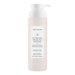 Naturium The Smoother Glycolic Acid Exfoliating Body Wash, Soft & Smoothing Cleanser, 16.9 oz