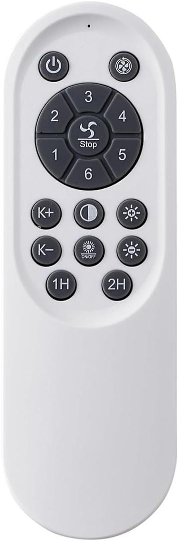 Remote Control for Ceiling Fan with LightsDLG-FSD22, DLG-FSD23, DLG-FSD24, DLG-FSD25, DLG-FSD28, DLG-FSD36,DLG-FSD37, Remote Control for Low Profile Flush Mount Ceiling Fan with Lights