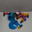 JOYIN 137Pcs Glowing Marble Run - Construction Building Blocks Toys with 15 Glow in The Dark Plastic Marbles, STEM Toy Presents for Boys and Girls, Gift for Christmas