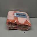 Urltmaji Scalloped Bathroom Rugs Sets 3 Piece, Non-Slip Cute Bath Mat with U-Shaped Contour Quick Dry Absorbent Plush Microfiber Pink Toilet Mats Fun Machine Washable Bath Rug for Sink Tub Shower (U 24" x 20"+26" x 18" + 32" x 20")