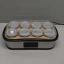 Yogurt Maker with Adjustable 48H Time & Temp Control, Digital Yogurt Maker Machine with 8×6oz Glass Jars, Make Healthy Yogurt for Family, Pecfcet Gifts for Friends