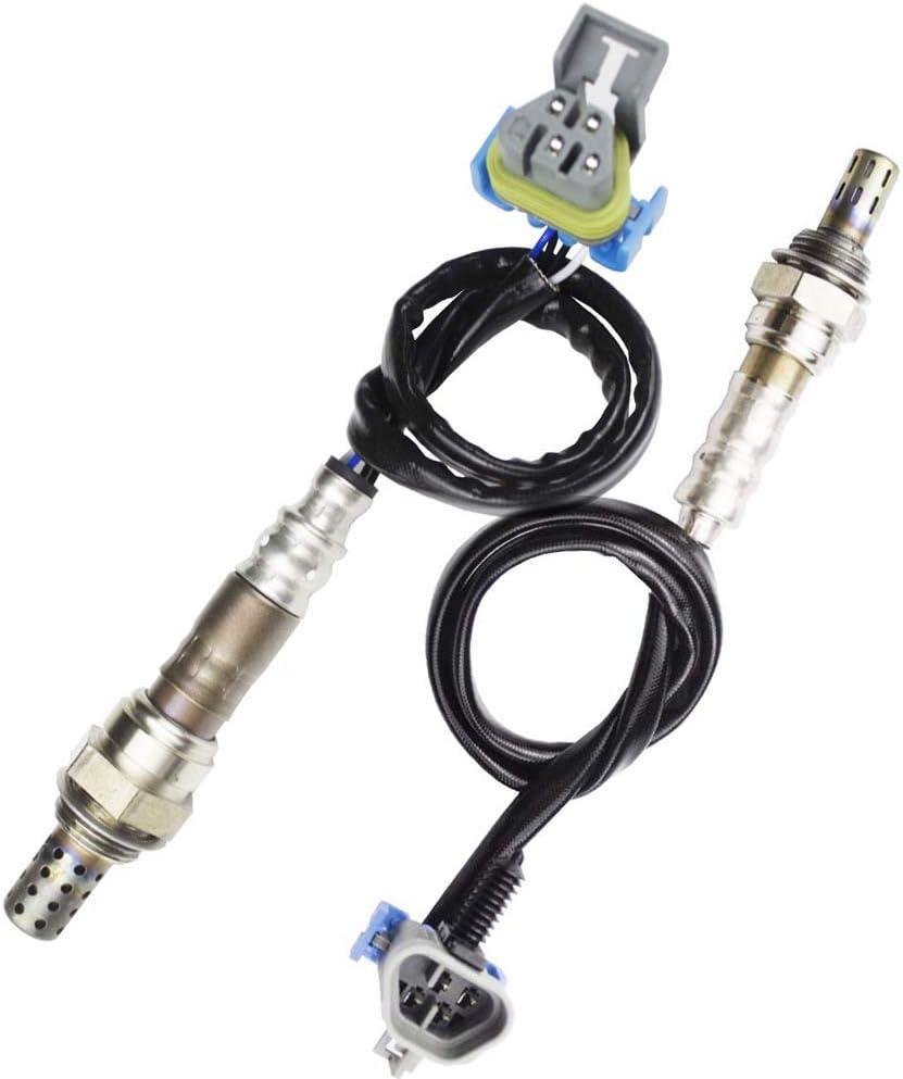 2PCS Oxygen O2 Sensor for 2007 2008 2009 Chevrolet Trailblazer GMC Envoy Saab 9-7X 4.2L Upstream +Downstream