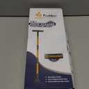 EcoNour 63" Extendable Snow Brush & Ice Scraper with 360 Pivoting Head | Telescopic Aluminum Handle | Extra Long Snow Brush for Car Windshield, Roof & SUVs | Heavy Duty Ice Scraper for Trucks