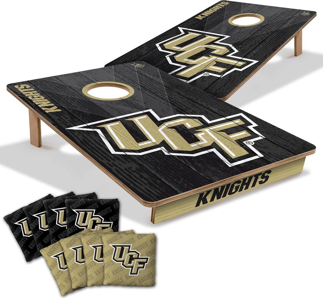 YouTheFan NCAA 2 x 3 Wood Cornhole Game with Logo Bags