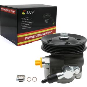 21-5287 Power Steering Pump with Pulley Compatible with Toyota Camry 2002-2006 Lexus ES300 2002-2003 ES330 2004-2006 V6 3.0L 3.3L, Power Assits Pump 44320-33140