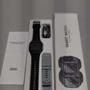 Smart Watch for Men Fitness Tracker: Waterproof Military Digital Mens Watches Running Make Answer Call Smartwatch Android Phone iPhone Samsung Compatible Sleep SpO2 Heart Rate Monitor Step Pedometer (Black)