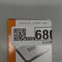 Metal Case Stamp Pad Medium Size, Black Color - Size: 3" x 4" - Choose from 15 Ink Colors