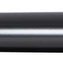 Ivilon Window Curtain Rod Decorative End Cap Design, 1 Inch Rod, 28 to 48 Inch. Black