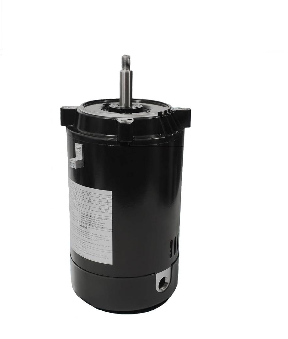 UST1072 Swimming Pool Pump Motor Kit, 3/4HP, 115/230V, Compatible with Hayward Super, Super II, Max Flow Pumps, C-Face Pool Motor for Most Pool Pumps Requiring Round Flange Motors