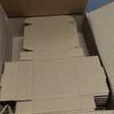 5x5x1.5 inch White Shipping Boxes 50 Pack, Small Corrugated Cardboard Mailer Boxes Bulk for Packaging Business Mailing Gift，Mini Mailer Boxes for Packaging Supplies Business Present