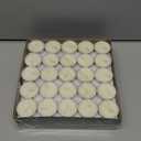 Amari White Unscented Indoor/Outdoor Tealight Candles, 100 Pack