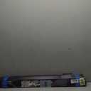 EXF Linear Shower Drain 34 Inch Matte Black with Reversible Flat & Tile Insert Cover, Stainless Steel Rectangle Bathroom Floor Drain with Hair Catcher, Adjustable Feet