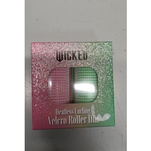  WICKED Velcro Hair Rollers Pack of 3
