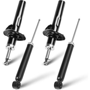 SCITOO 4pcs Front Rear Shock Absorbers Replace for VW for Passat | Front Rear Shocks for VW CC 2009-2014,for VW for Golf 2010-2014,for VW for Golf R 2012-2013 Replace 335808/344459