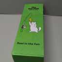 Meowy Cat Wand Toy  Cat Fishing Pole Toy with Reel The Cat Fish Ultimate Wand, Telescopic Fiberglass Interactive Teaser Wand for Indoor Cats with Catnip Dental Mesh Attachments